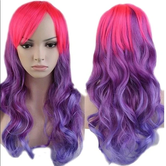 Accessories | Guna Pink Purple Cosplay Festival Bang Wig  display picture 3